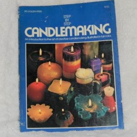 🧡 4 for $20 Vintage Candlemaking DIY Book Fully Illustrated Create Arts Crafts - Picture 1 of 2
